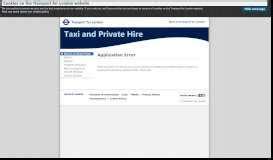 tfl portal log in.